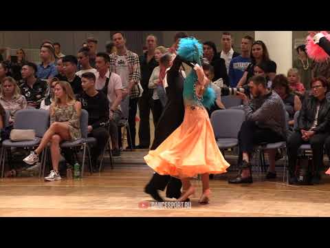 Sergey Burdin - Stefania Shakhray RUS | Viennese Waltz | GOC Junior II Standard 2019