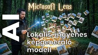 Microsoft Lens: ingyenes, saját gépen futtatható képgeneráló modell