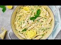 One Pot Creamy Lemon Chicken Pasta No Spoon Necessary
