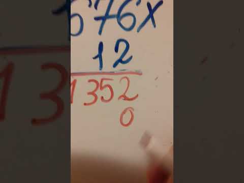 Cum se fac inmultirile cu numere mai mari!😱