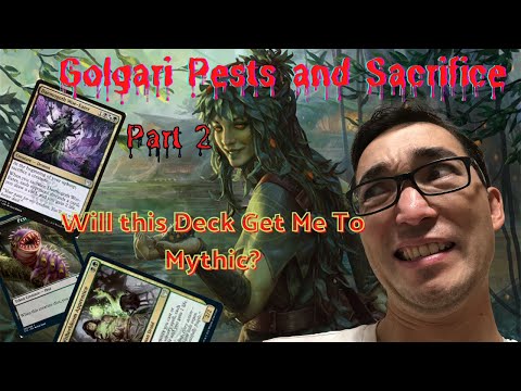 Can My Golgari Pests Reach Diamond?! Part 2 | Standard 2022 MTG Arena With Black/Green