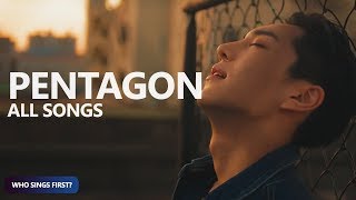 PENTAGON - Who Sings First? (2016-2018/Thumbs Up!) | TheSeverus