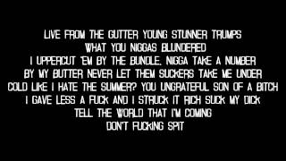 Tyler The Creator - Look ft. Hodgy Beats, Domo Genesis &amp; Earl Sweatshirt (Lyrics On Screen)