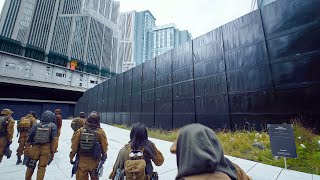 Government Tries to Hide a Zombie Outbreak by Building Huge Walls In The Middle of The City
