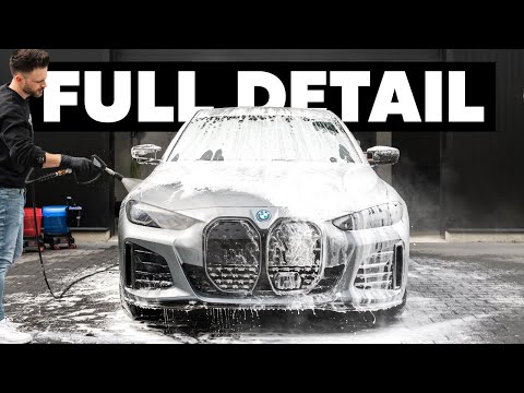 Thumbnail for Cleaning a Dirty BMW i4 M50 - Wash & Coating by BMW i4