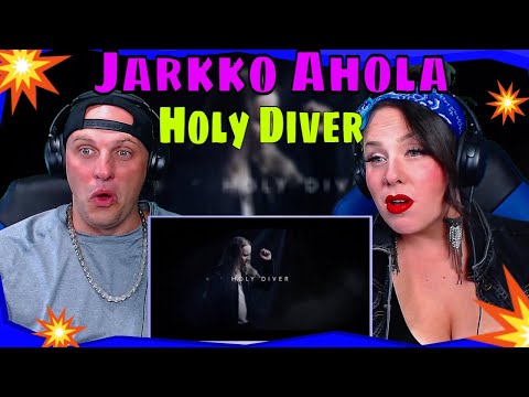 First Time Hearing Holy Diver by Jarkko Ahola (Lyriikkavideo) THE WOLF HUNTERZ REACTIONS