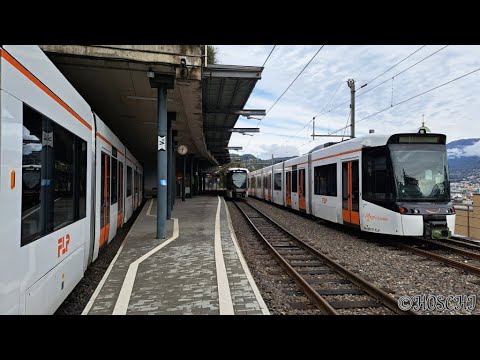 Tramlinie S60 von Lugano nach Ponte Tresa