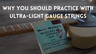 Download lagu Dunlop 7-38 Super Fine Electric Guitar Strings: Why You Should Practice With Them! mp3