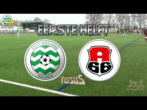 JNL JO18 Westlandia - Alexandria66 12 maart 2022 eerste helft by Luiten