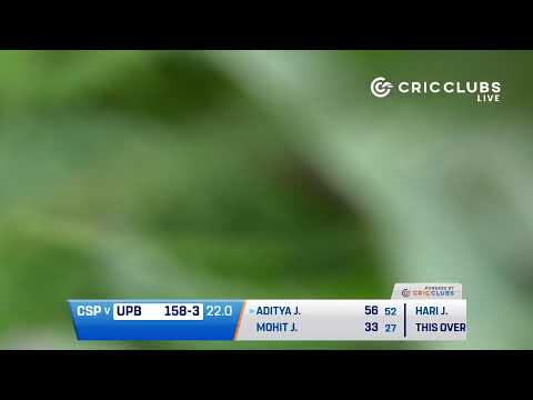 2022 - MCT T35 Division 1 - United Punjab Blues Vs CICC SPARTANS