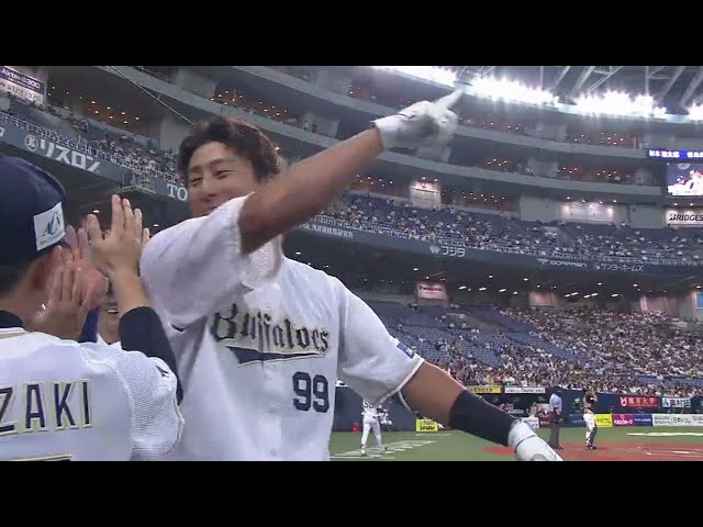 【3回裏】興奮状態!! バファローズ・杉本 今季2本目の満塁ホームラン!! 2018/7/17 Bs-F