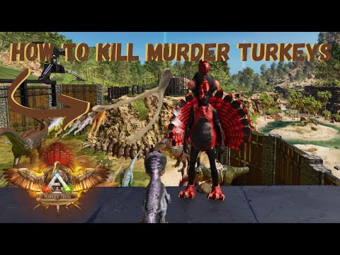 How To Kill Murder Turkeys And Get Wish Bones In Ark Survival Ascended (Turkey Trial Event)