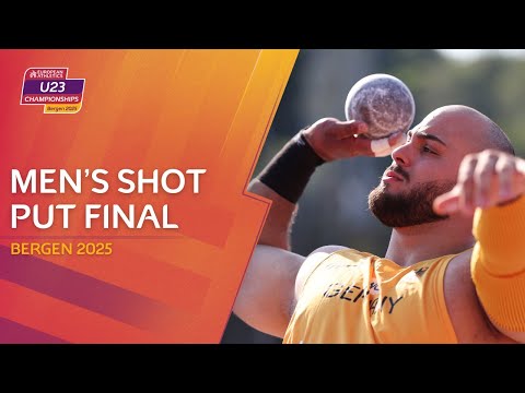 Men’s Shot Put Final REPLAY | Bergen 2025 European Athletics U23 Championships