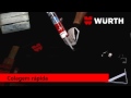Miniatura vídeo do produto Adesivo MS Ultra Clear Incolor 280ml - Wurth - 0892412901 - Unitário
