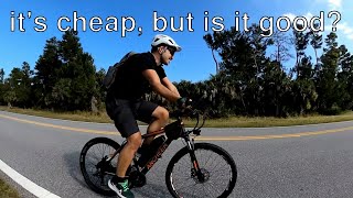 Basic review of my $25 ebike