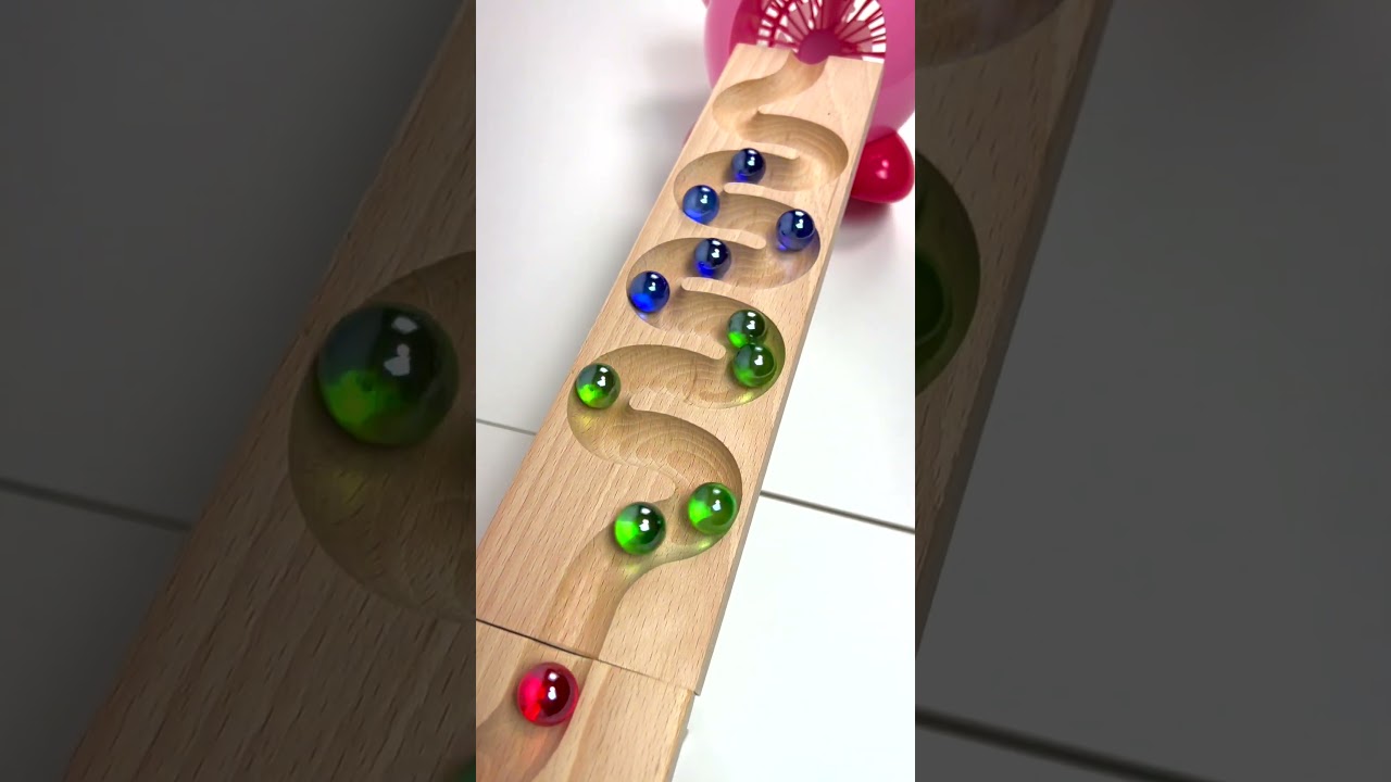 Marble Run Race ASMR☆HABA Slope Kirby #marblerun #marble