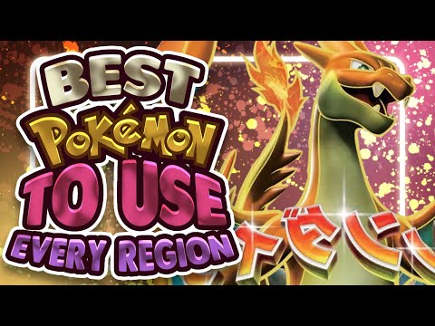 Best Pokemon to Use in Every Region