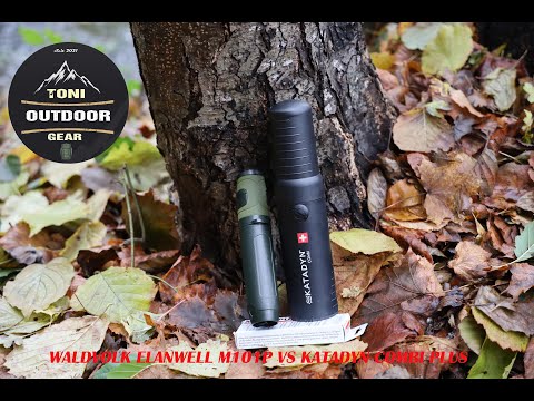 Wasserfilter vergleich Waldvolk Elanwell M101P vs  Katadyn Combi Plus