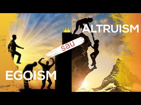 Uman; sau inuman: Egoism sau Altruism