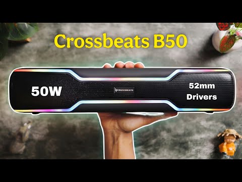 Thumbnail for Crossbeats Blaze B50 Soundbar🔥| Unboxing & Review - Asmr