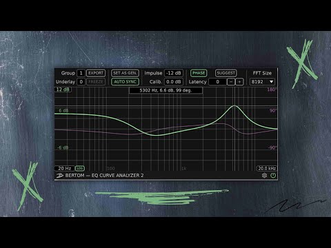 FREE EQ Curve Anallyzer by Bertom Audio TUTORIAL