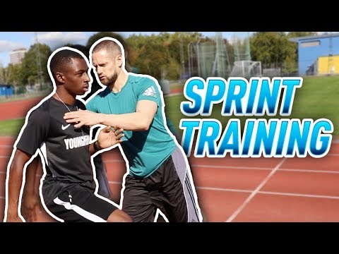 TEACHING TBJZL HOW TO RUN FASTER FOR FOOTBALL *back & sprints*