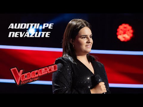 Andra Argișanu | "Dor de viață" | Audiții pe Nevăzute | Vocea României | Sezonul 12