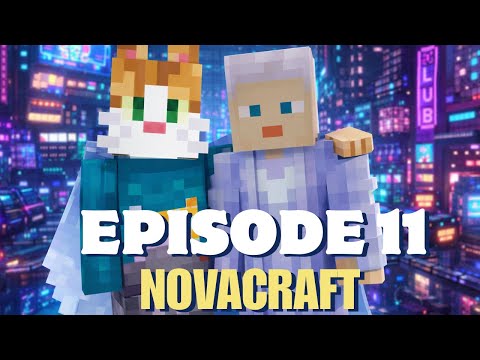 Episode 11 | The Expansion Begins! Cyberpunk Train Station Growth | NovaCraft SMP