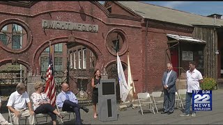 Lt. Gov. Karyn Polito visits Chicopee industrial mill redevelopment project