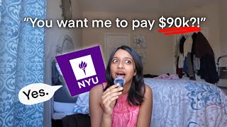 NYU was my dream — UNTIL I saw the cost (watch this video before applying)
