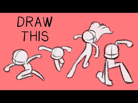 How to Draw 13 Superhero Base Poses!