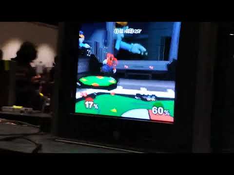 ChuDat (Mario) vs. Ben (Luigi) @ Genesis 8 [game 5] Super Smash Bros. Melee