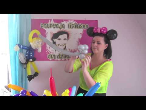 Patrycja Lipińska - # 28 Balonowa Myszka, skręcanie balonów, lekcje balonowe