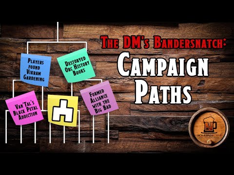 D&D The DM's Bandersnatch: Campaign Paths