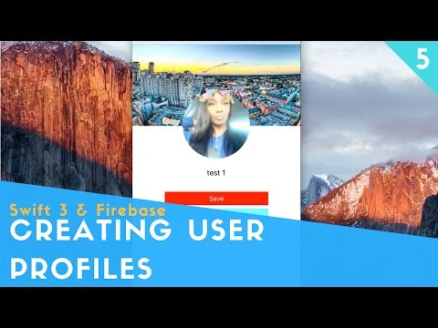 Swift 3 & Firebase | Create User Profiles - Part 5: Image Picker pt 2