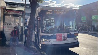 MTA NYC Bus: On Board Spring Creek Bound B82 from Coney Island to 86 Street