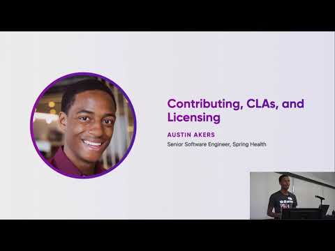 Contributions, CLAs, and License agreements