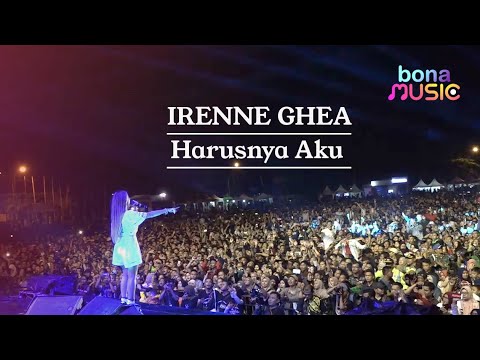 IRENNE GHEA ft KENAROCK - HARUSNYA AKU (LIVE VIDEO)