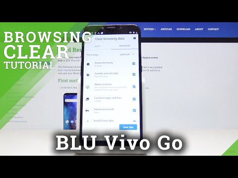 How to Clear Browser in BLU Vivo Go – Reset Browser Data