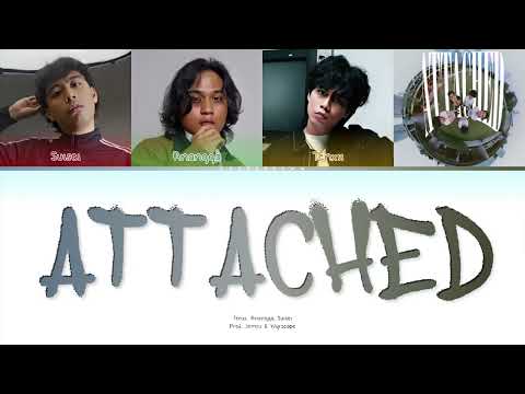 Tenxi, Anangga, Suisei “Attached” (Colour Coded Lyrics + English Translation)