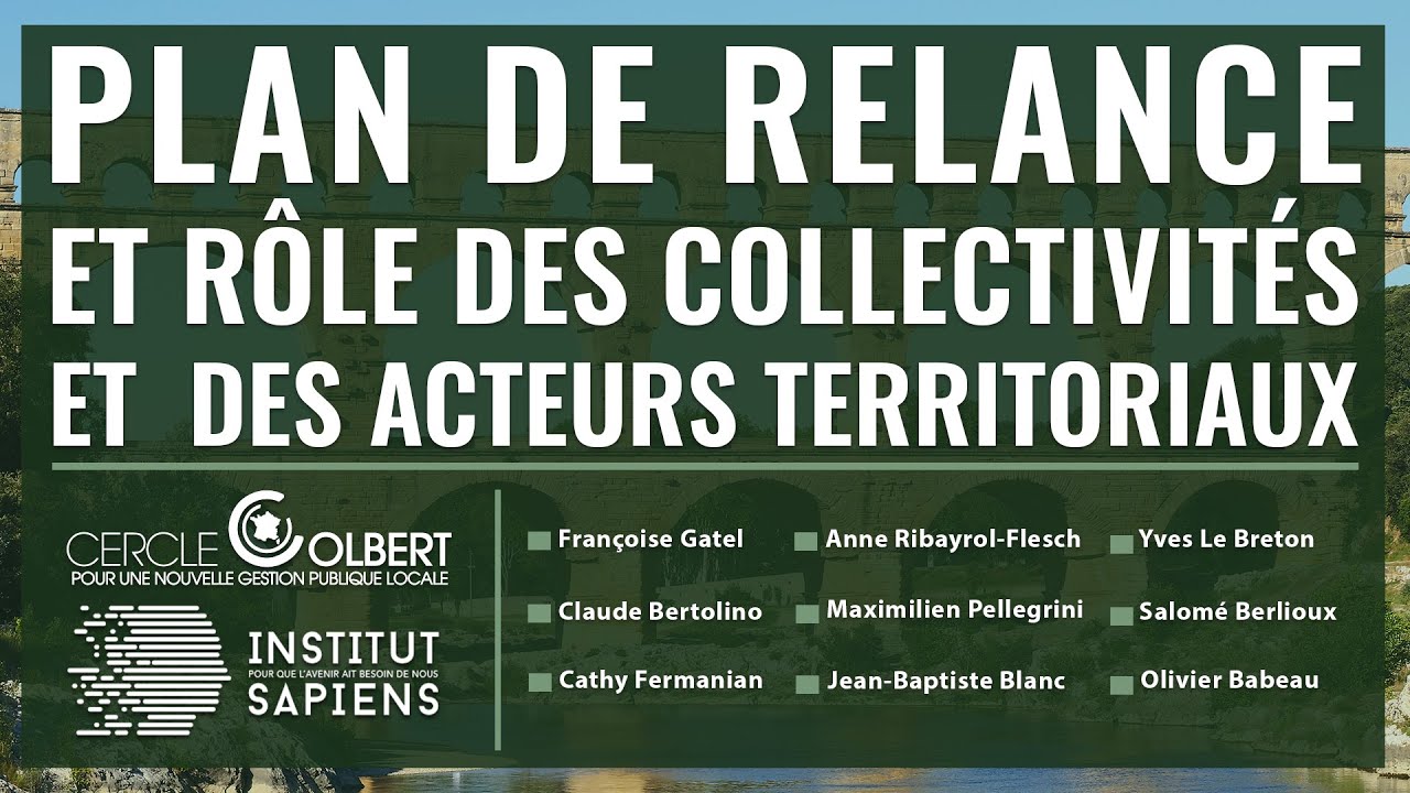 Plan de relance et rôle des collectivités et des acteurs territoriaux