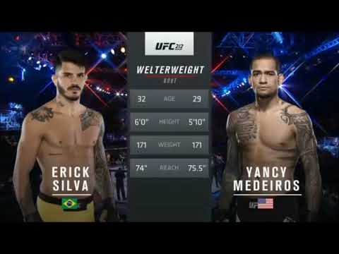 Erick Silva vs Yancy Medeiros full fight