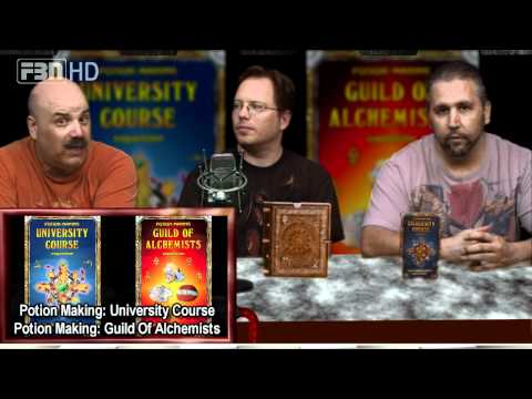 The Gamers' Table Episode 89 in HD: Potion Making: University Course & Potion Making: Guild Of Alchemists
