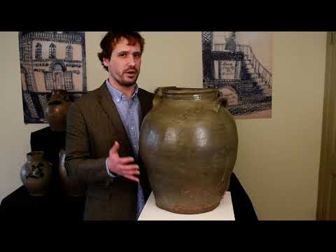 1851 Stoneware Jar by the Enslaved Potter, Dave (David Drake)