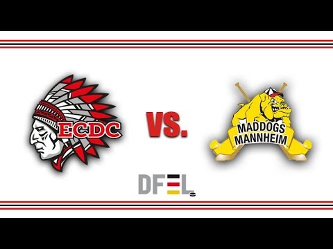 Highlights ECDC Memmingen Indians Frauen - Mad Dogs Mannheim DFEL Saison 2018/19