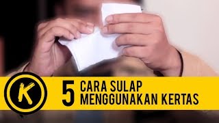 Download lagu Belajar Sulap! 5 Trik Sulap Kertas dan rahasianya mp3