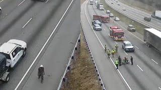 Georgia: Pedestrian Hit By Car On I-75