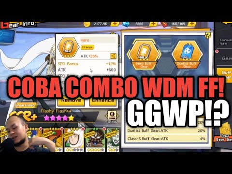 MENCOBA COMBO WDM FF, IMBAKAH!? - ONE PUNCH MAN : The Strongest