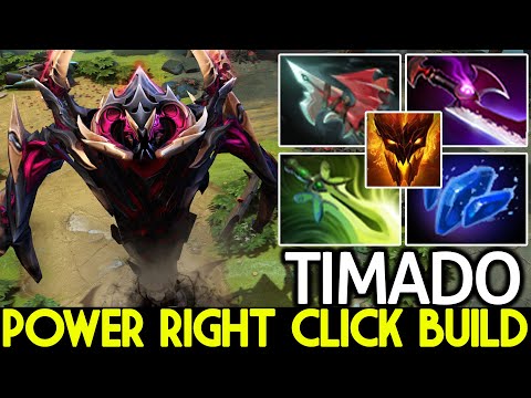 TIMADO [Shadow Fiend] Epic Comeback with Right Click Build Dota 2