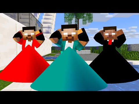 MONSTER SCHOOL : CHICKEN WING MEME HEROBRINE PRINCESS - MINECRAFT ANIMATION